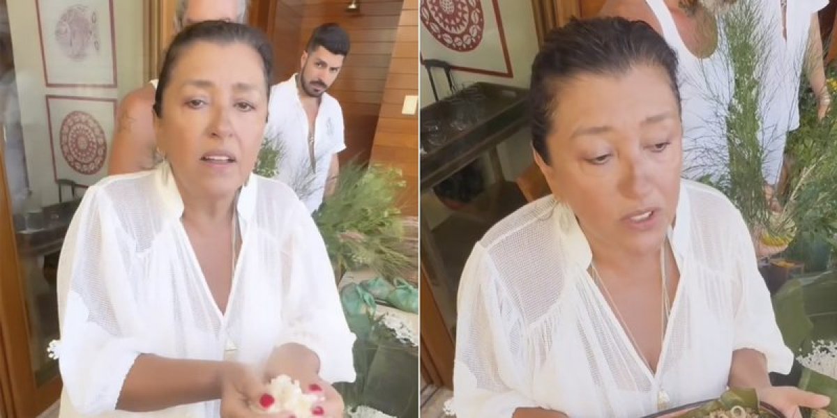 Regina Casé faz ritual pela saúde de Preta Gil: 'Pedindo para Oxum'