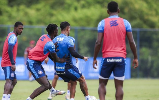 Bahia inicia preparação para enfrentar o Colo-Colo pelo Campeonato Baiano