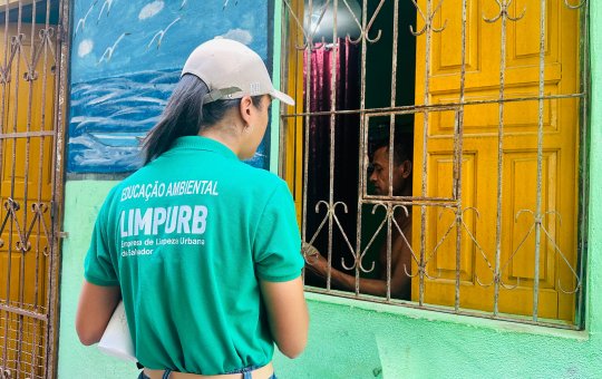 Limpurb realiza ações de educação ambiental em Salvador