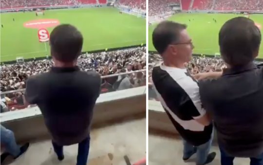 Torcida do Vasco provoca Bolsonaro em estádio: "Uh, vai ser preso"