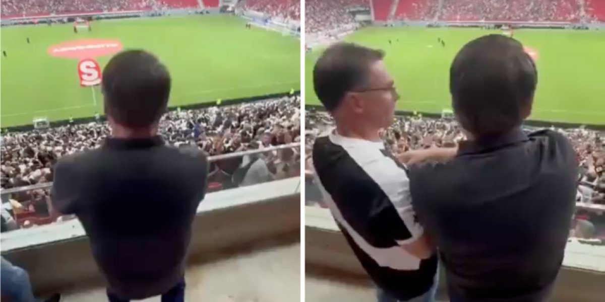 Torcida do Vasco provoca Bolsonaro em estádio: "Uh, vai ser preso"