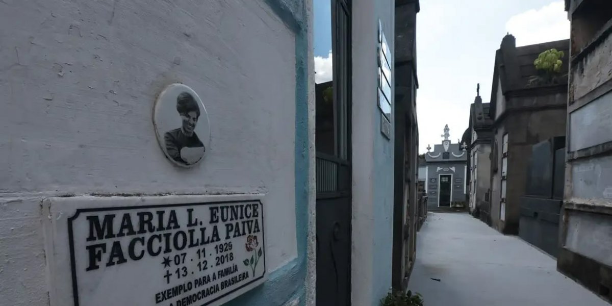 Túmulo de Eunice Paiva se torna ponto turístico após sucesso de ‘Ainda Estou Aqui’