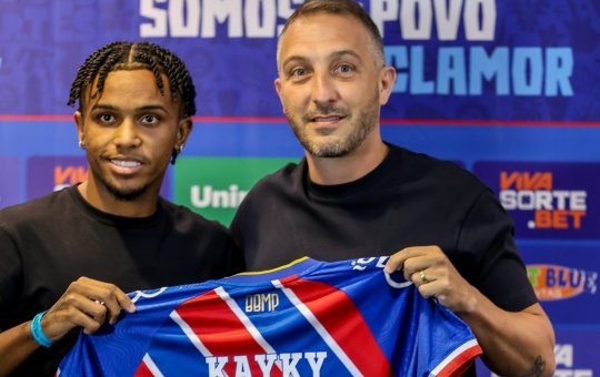 De volta ao Bahia, Kayky detalha lesão e afirma estar pronto para reestreia