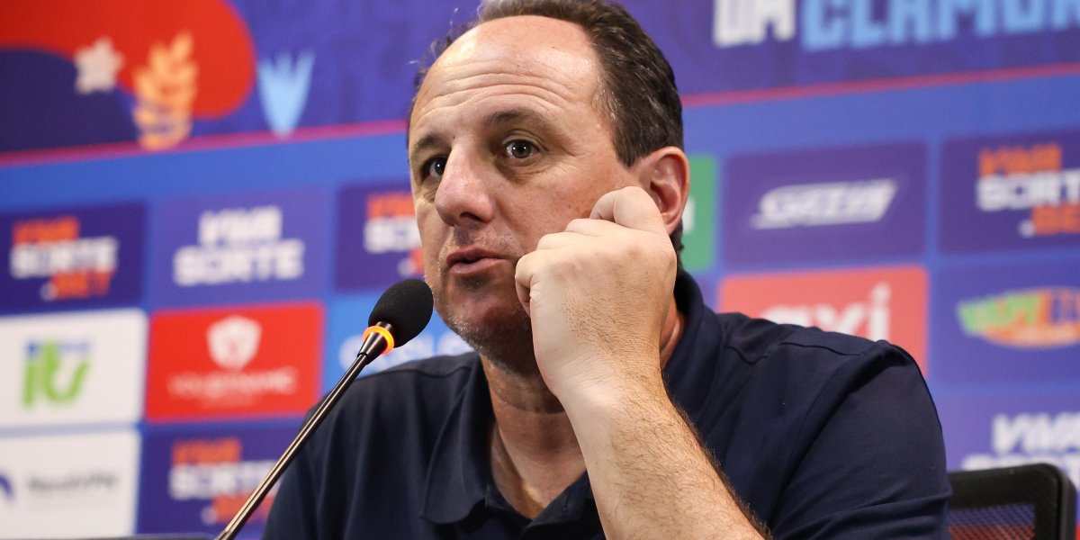 Rogério Ceni elogia equipe e se impressiona com gol de falta de William José: "Tem boa batida"