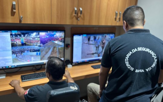 Foragido da Justiça, é preso na Arena Fonte Nova por conta do reconhecimento facial