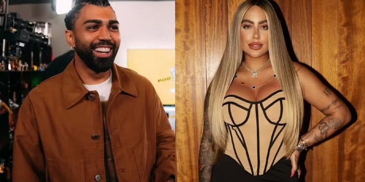 Rafaella Santos, namorada de Gabigol, comparece a clássico do Cruzeiro contra o Galo