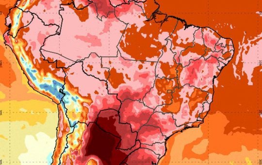 Onda de calor é esperada para regiões Sul e Sudeste do Brasil