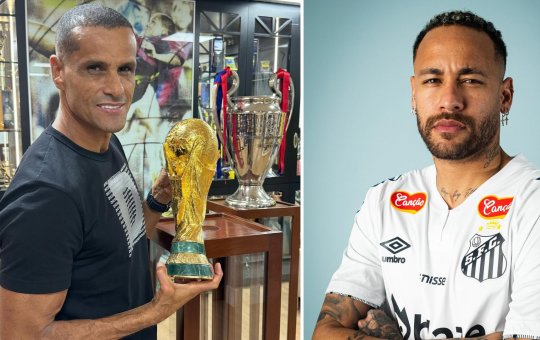 Após polêmica, Rivaldo afirma que Neymar “fez a escolha certa” ao retornar para o Santos