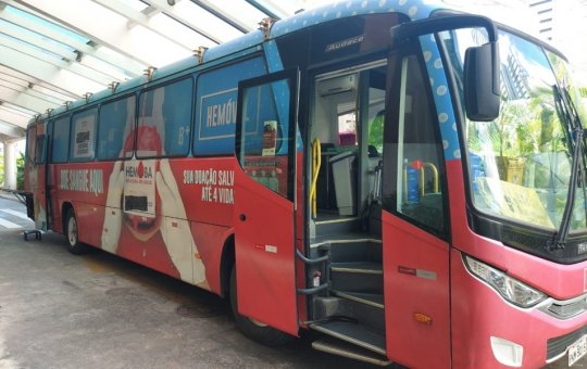 Hemoba realiza campanha de doação de sangue na Cidade Baixa nos dias 25 e 26