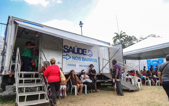 Confira a programação do Saúde nos Bairros a partir desta segunda (17) em Salvador