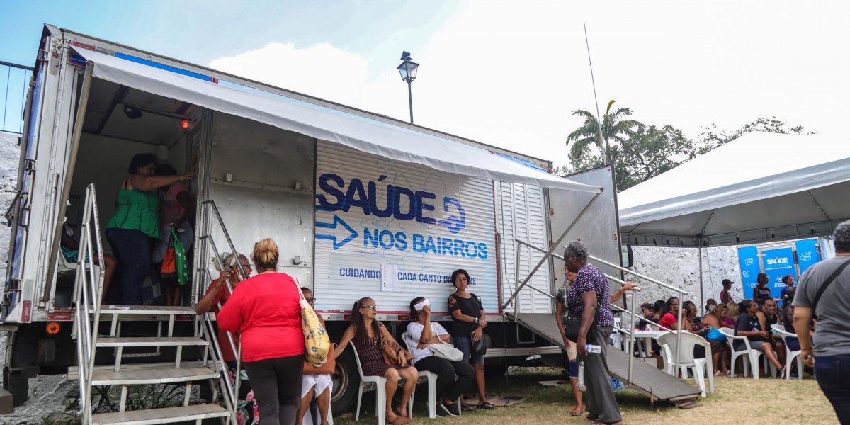 Confira a programação do Saúde nos Bairros a partir desta segunda (17) em Salvador