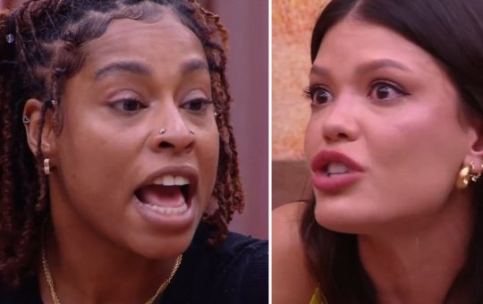 BBB 25: Vitória Strada, Thamiris e Camilla brigam pós-votação do paredão