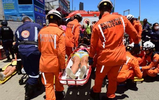Simulado de atendimento com diversas vítimas é realizado com equipe que atuará no Carnaval