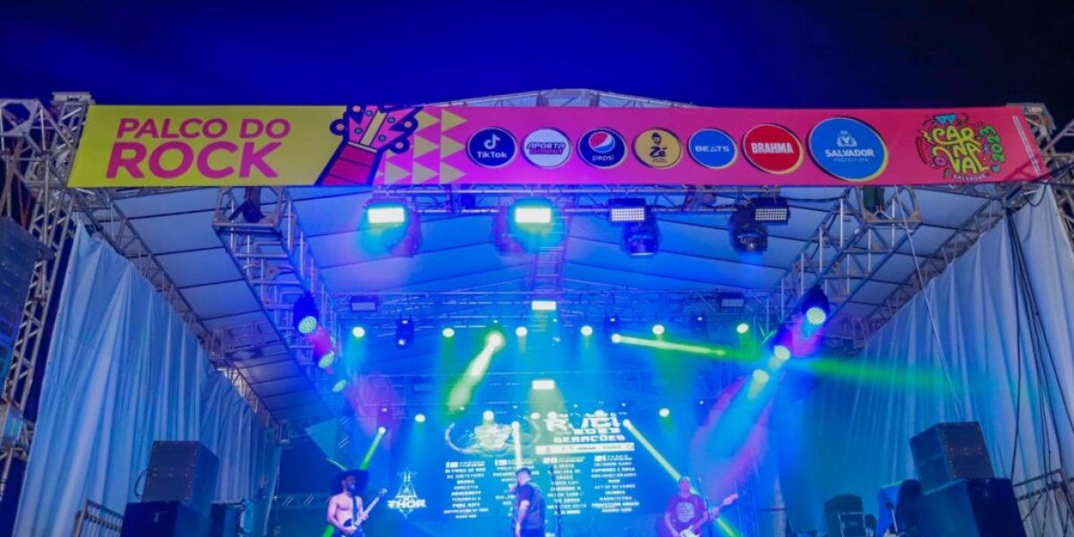 Conheça o Palco do Rock: o refúgio roqueiro no Carnaval de Salvador