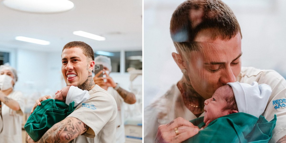 MC Daniel compartilha primeiro registro do filho Rás