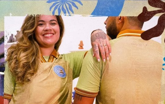 Bahia lança camisa em homenagem à cultura baiana