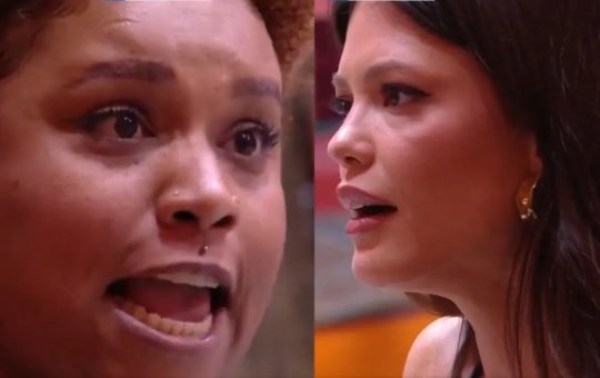 BBB 25: Vitória e Camilla discutem aos gritos