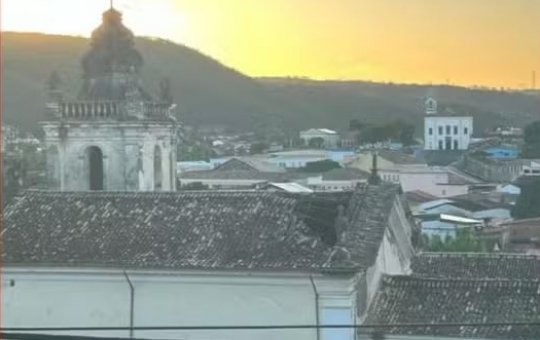 Teto de igreja desaba na Bahia; imóvel estava interditado e não houve feridos