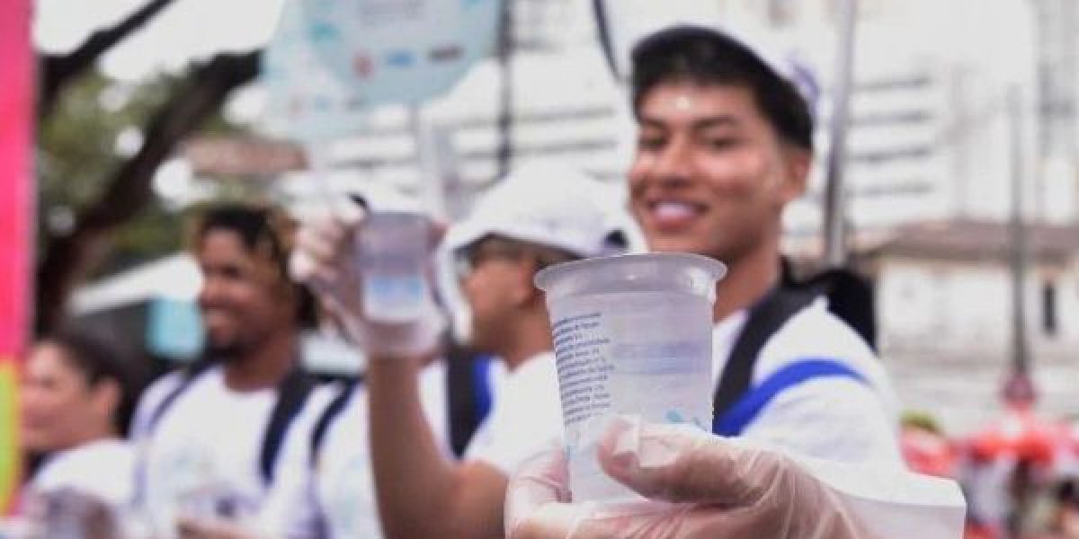 Foliões vão contar com ponto de água gratuitos para o Carnaval