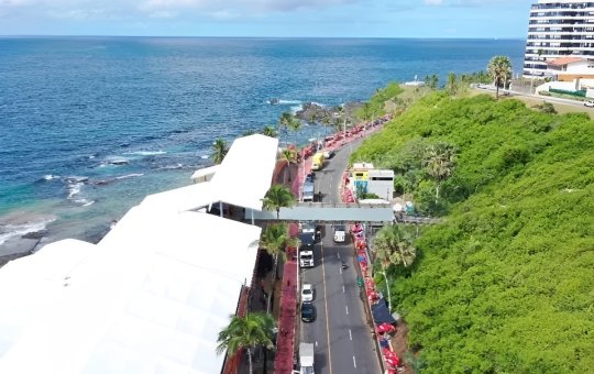 Passarela que da acesso aos camarotes no Carnaval de Salvador será interditada após decisão da justiça