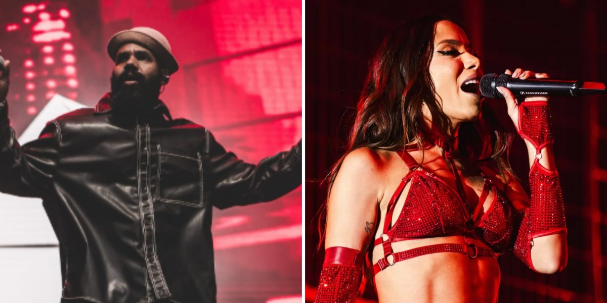 BaianaSystem e Anitta se apresentam juntos na abertura do Carnaval