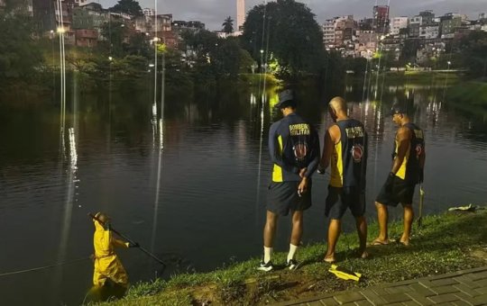 Homem desaparece no Dique do Tororó ao tentar fugir de assalto em Salvador