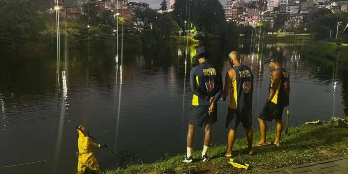Homem desaparece no Dique do Tororó ao tentar fugir de assalto em Salvador