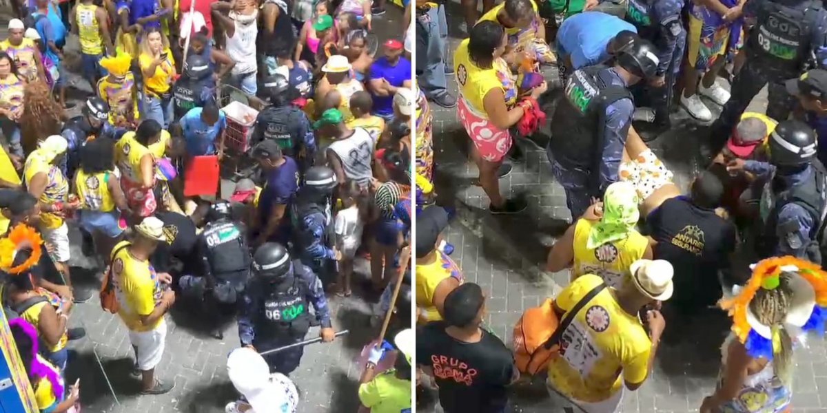 Foliã passa mal durante Carnaval de Salvador e recebe atendimento no Circuito Osmar