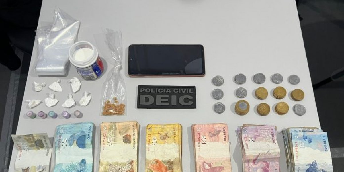 Suspeito é preso em flagrante por tráfico de drogas em circuito do Carnaval