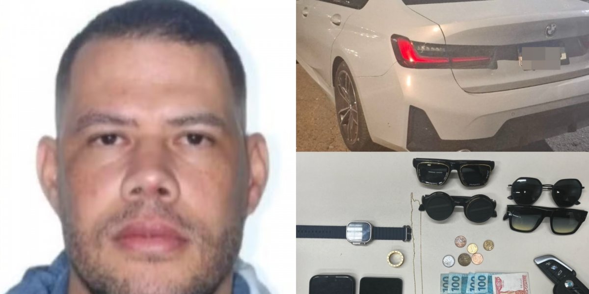 Suspeito de integrar organização criminosa de São Paulo é preso com carro de luxo em Salvador