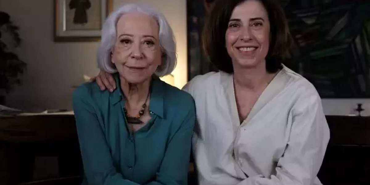 Fernanda Montenegro posta mensagem emocionante parabenizando Fernanda Torres