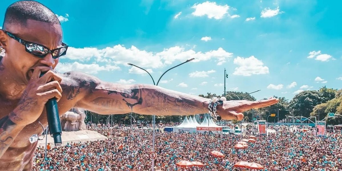 Léo Santana reúne mais de 1 milhão de pessoas em bloco de Carnaval de São Paulo