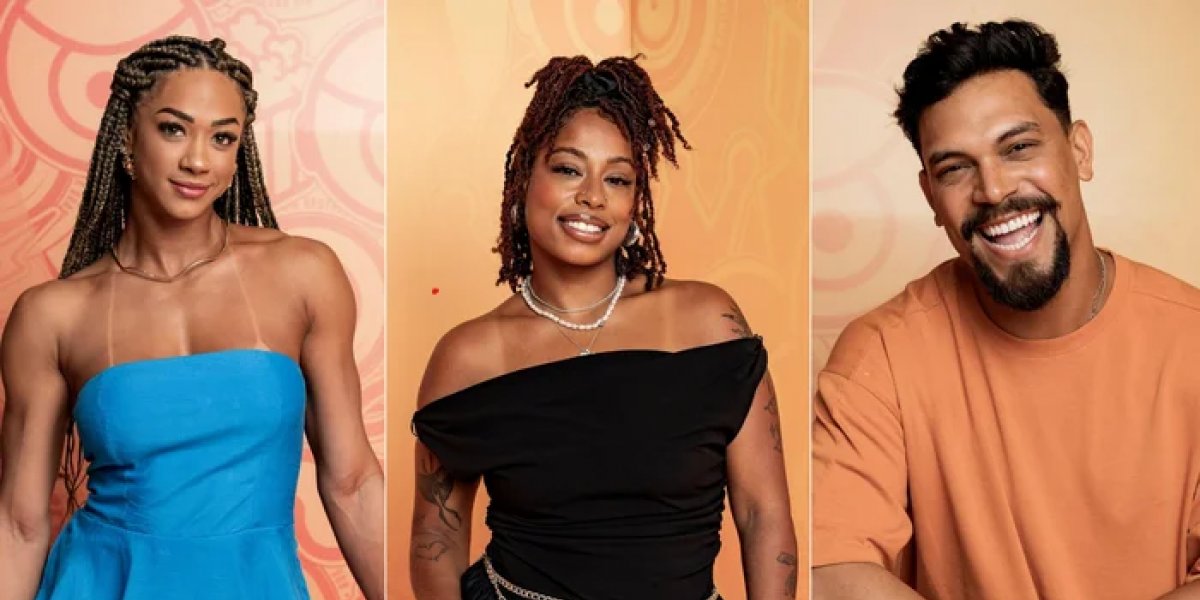 BBB 25: Aline, Thamiris e Vinícius formam o 8º Paredão