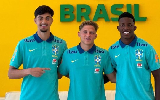 Jovens da base do Bahia foram convocados pela Seleção Sub-17 para a disputa do Sul-Americano