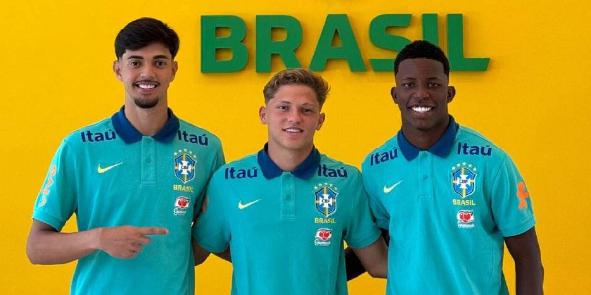 Jovens da base do Bahia foram convocados pela Seleção Sub-17 para a disputa do Sul-Americano