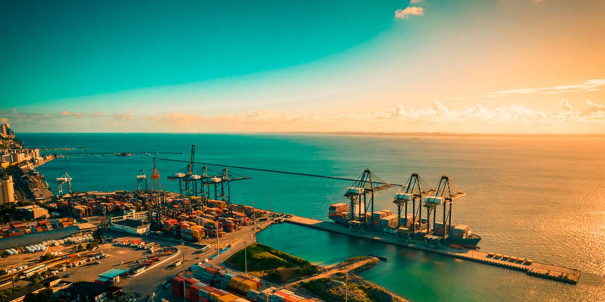 Bahia registra queda nas exportações e nas importações