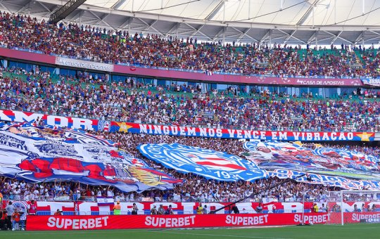 Bahia inicia check-in para o primeiro jogo da final do Campeonato Baiano