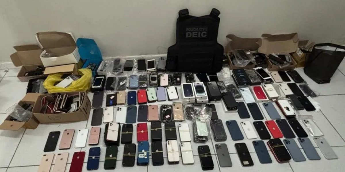 Polícia Civil desarticula desmanche de celulares roubados durante Carnaval de Salvador