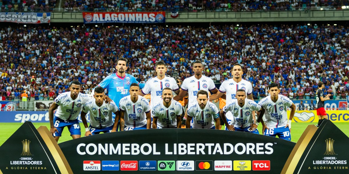 Tabela com dias e horários de jogos do Bahia na Libertadores é divulgada