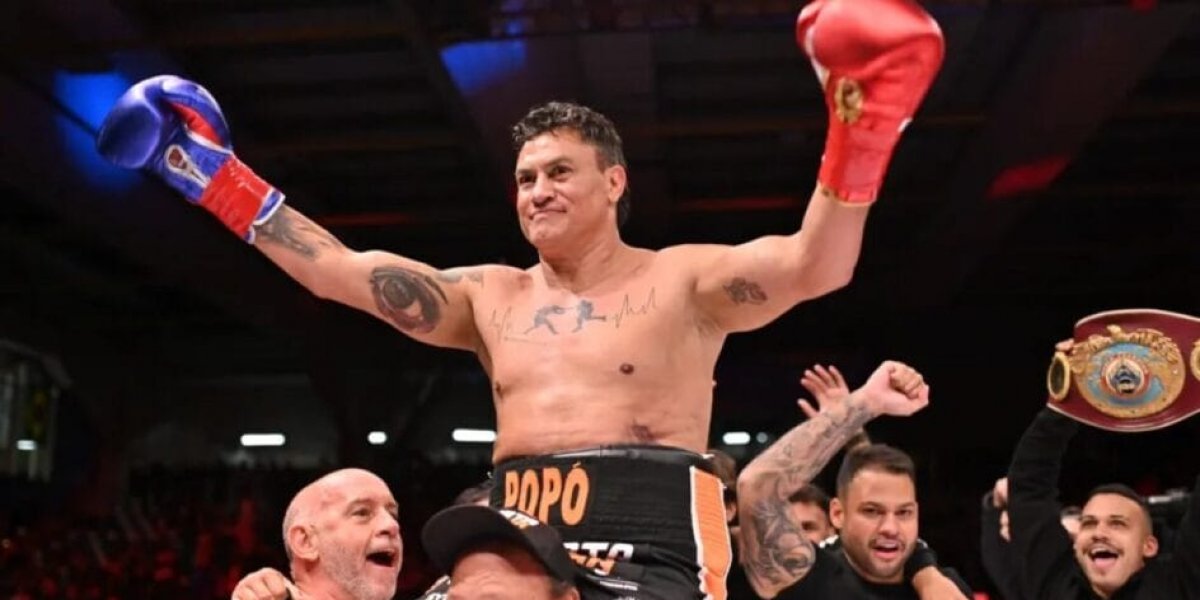 Popó luta contra ator e ex-UFC enfrenta influenciador; Confira os confrontos do Fight Music Brasil