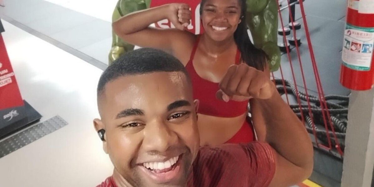 Raquel e Davi Brito aparecem juntos na televisão pela primeira vez