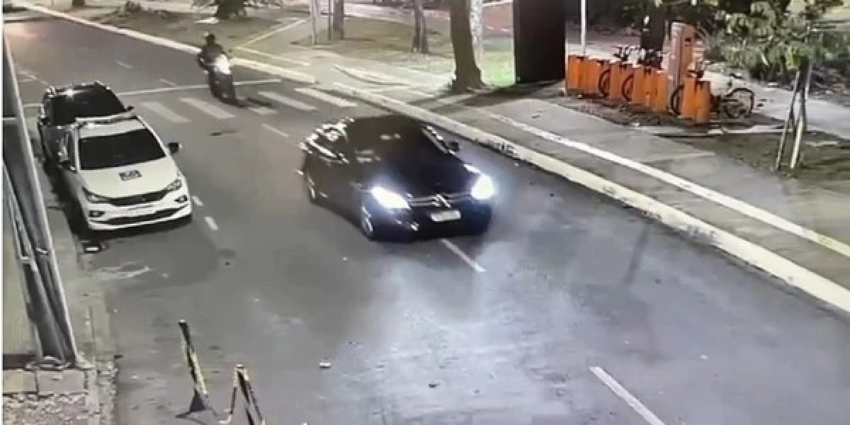 Homem acusado de utilizava Mercedes-Benz para realizar roubos de celulares é preso