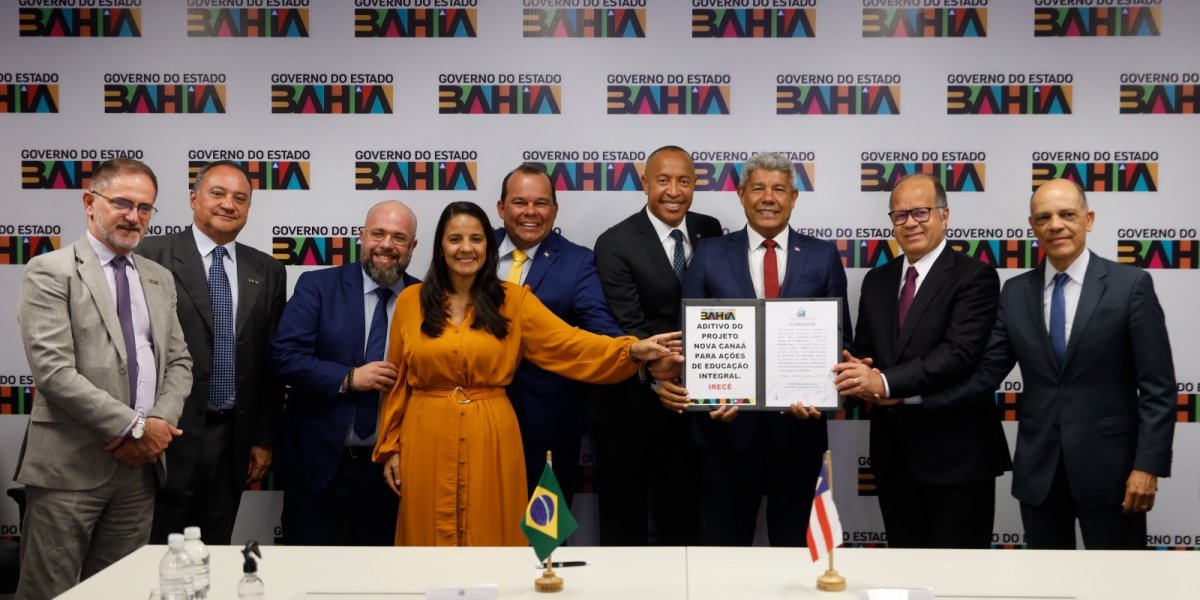 Governo da Bahia renova parceria com Projeto Nova Canaã para educação integral de crianças e adolescentes