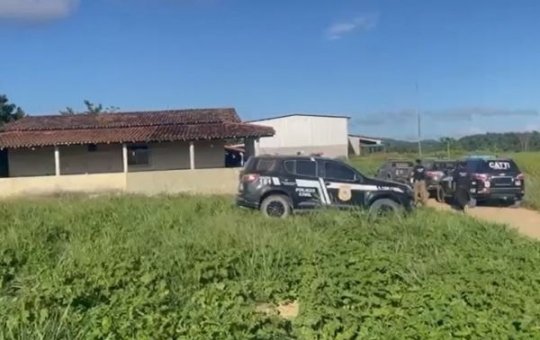 Operação prende dez suspeitos de invasões de terras no sul da Bahia