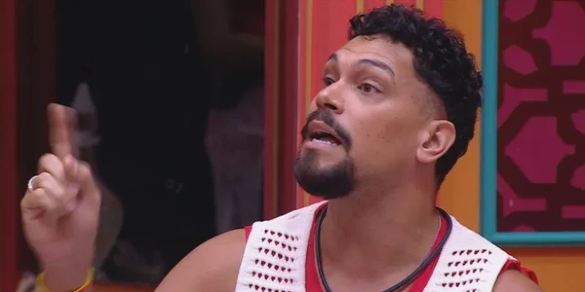 BBB 25: Questionado por Eva pelo termo 'Pomba Suja', Vinicius se irrita: 'Dá um Google'