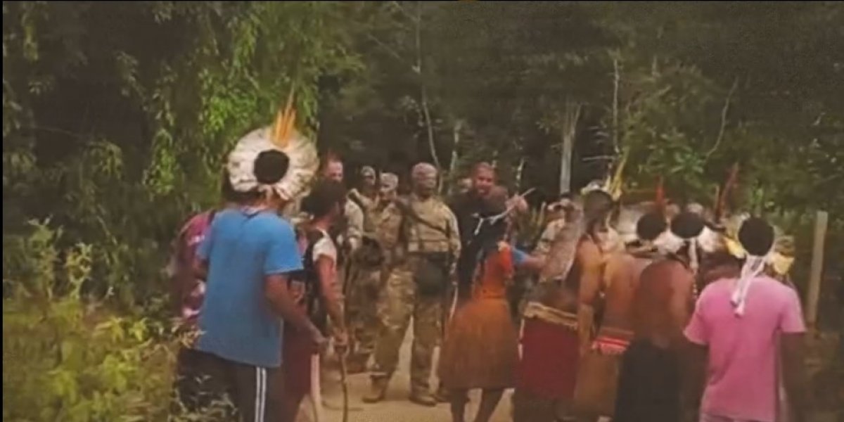 Lideranças indígenas denunciam violência policial