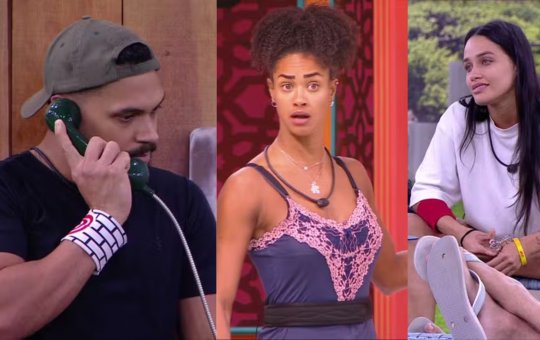 BBB25: Sábado foi noite de Big Fone e farpas entre Aline e Eva
