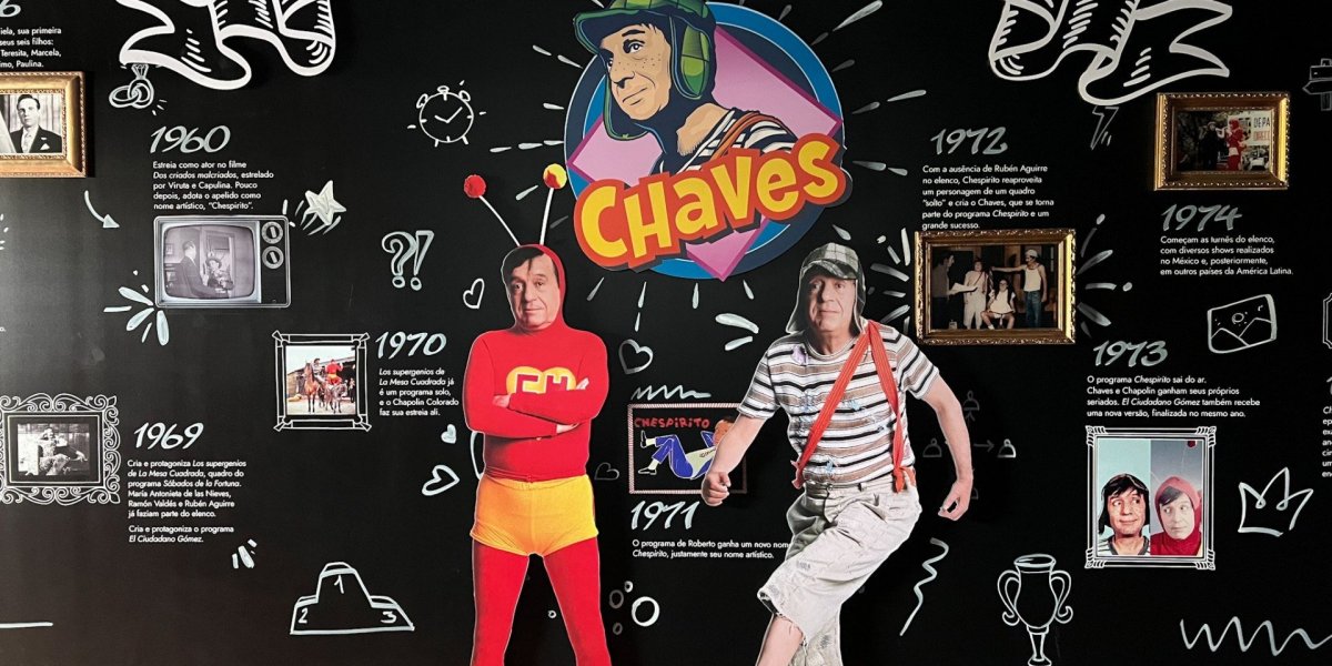 Maior exposição sobre 'Chaves' no mundo chega a Salvador em abril