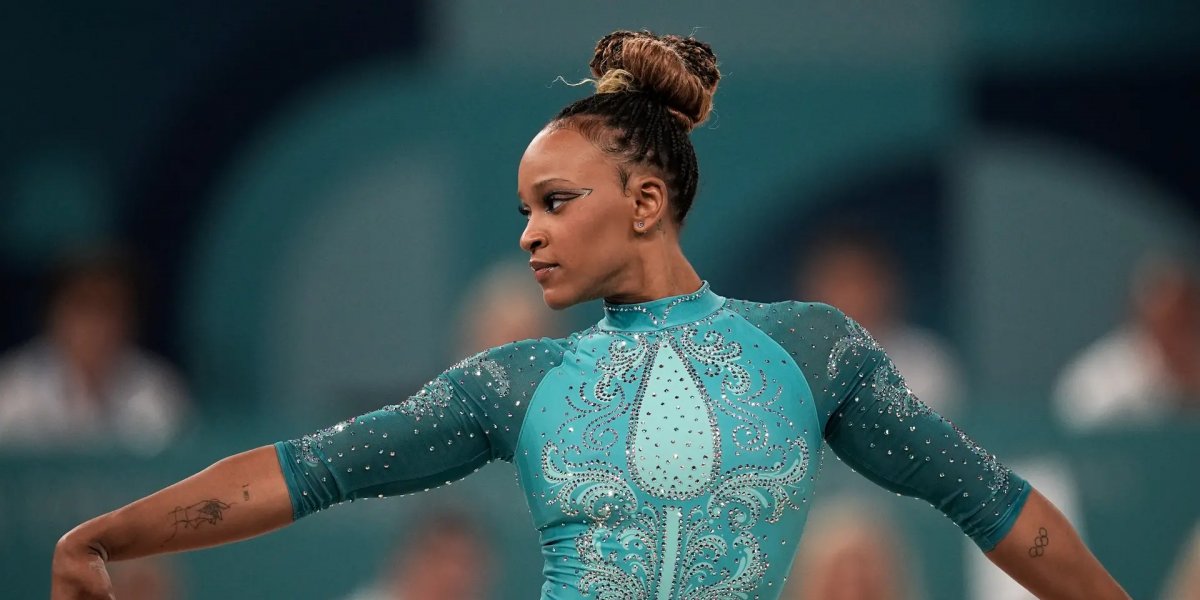 Rebeca Andrade anuncia que vai cantar no Lollapalooza Brasil