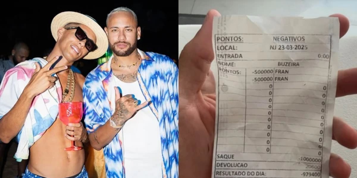 'Parça' conta que perdeu milhões em jogo de pôquer na casa de Neymar